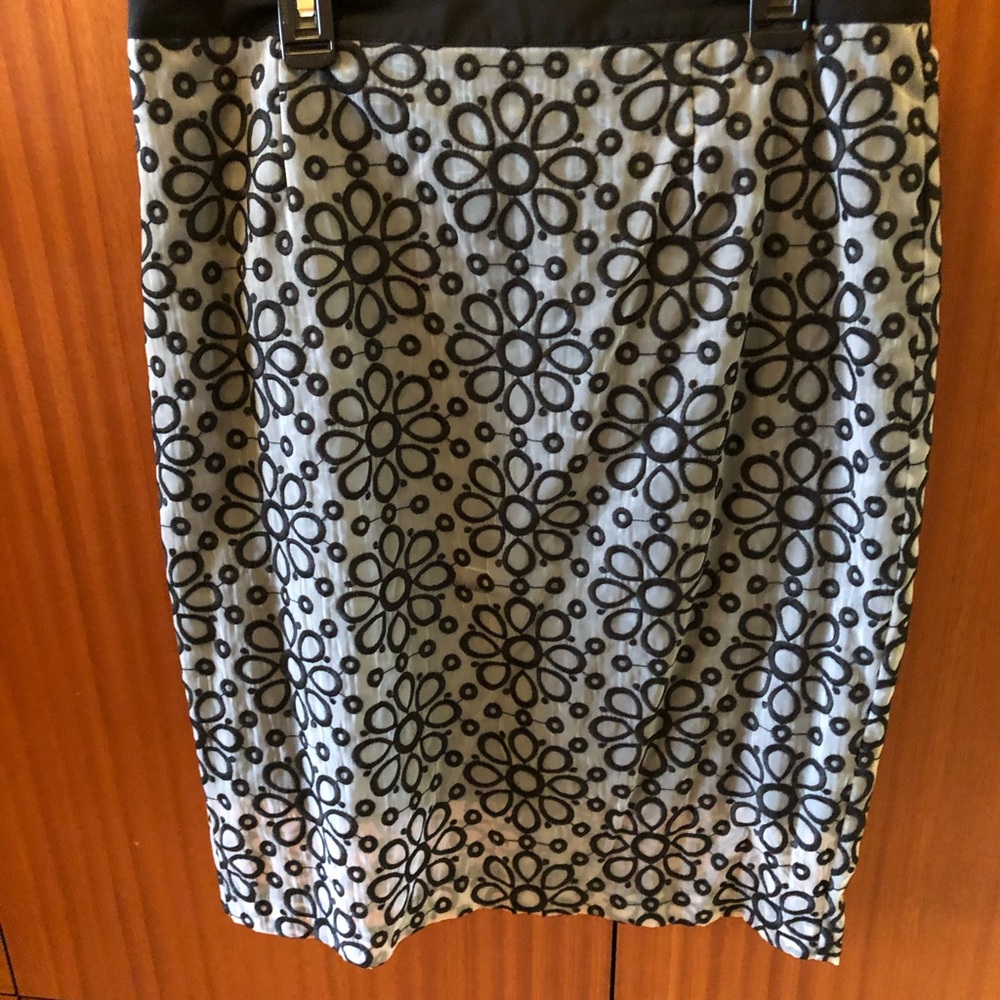 Halogen Print Short Skirt